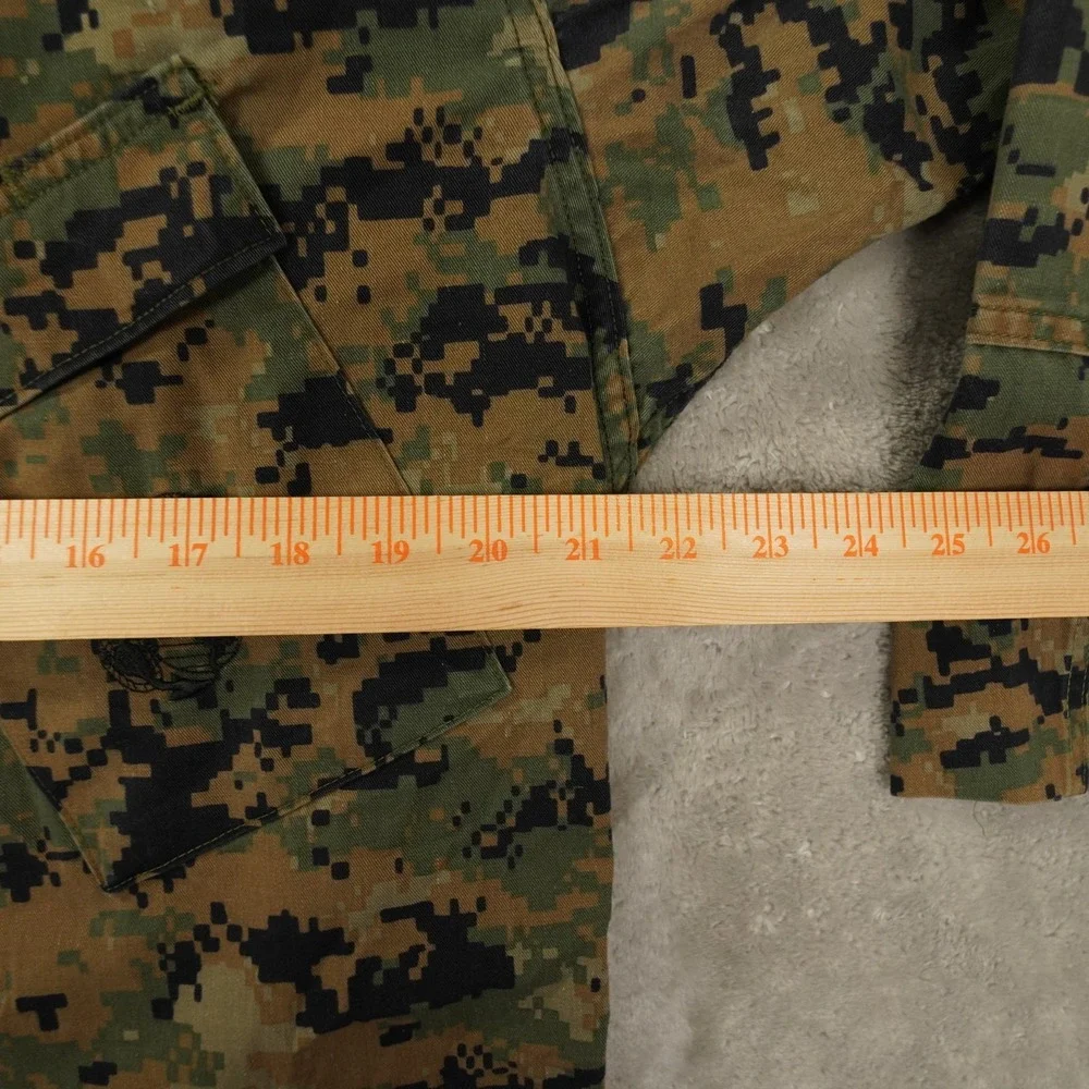 MARPAT US Navy Military Jacket Men's Medium-Reg Digital Green Camouflage Ripstop
